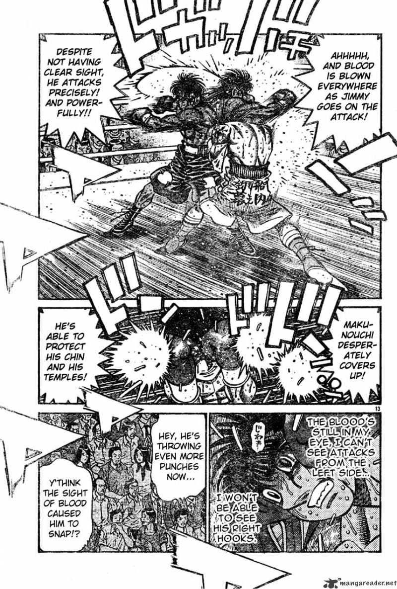 Hajime no Ippo: Fighting Spirit, Chapter 738 image 13